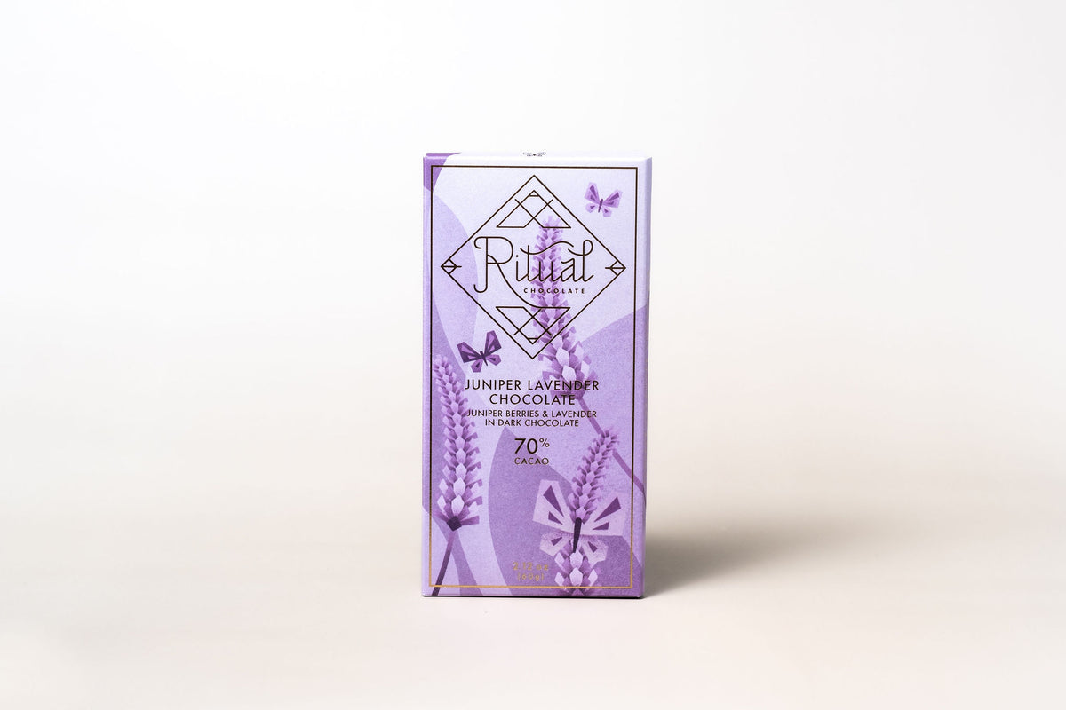 Juniper Lavender Chocolate – Ritual Chocolate