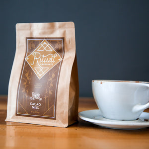 Ritual Recipes: Peppermint & Cacao Nib Tea Latte