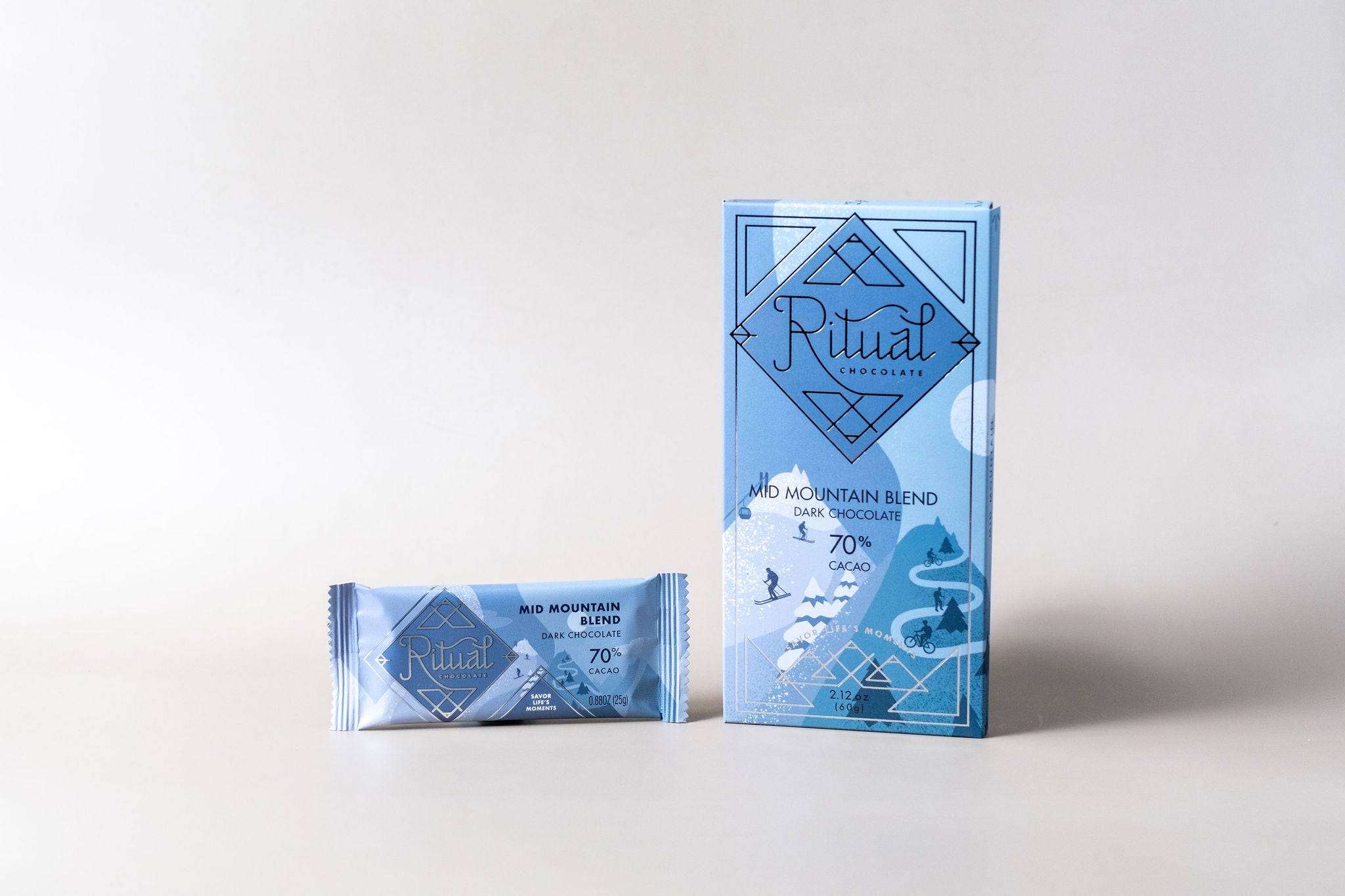 Mid Mountain Mini Bar 25g – Ritual Chocolate